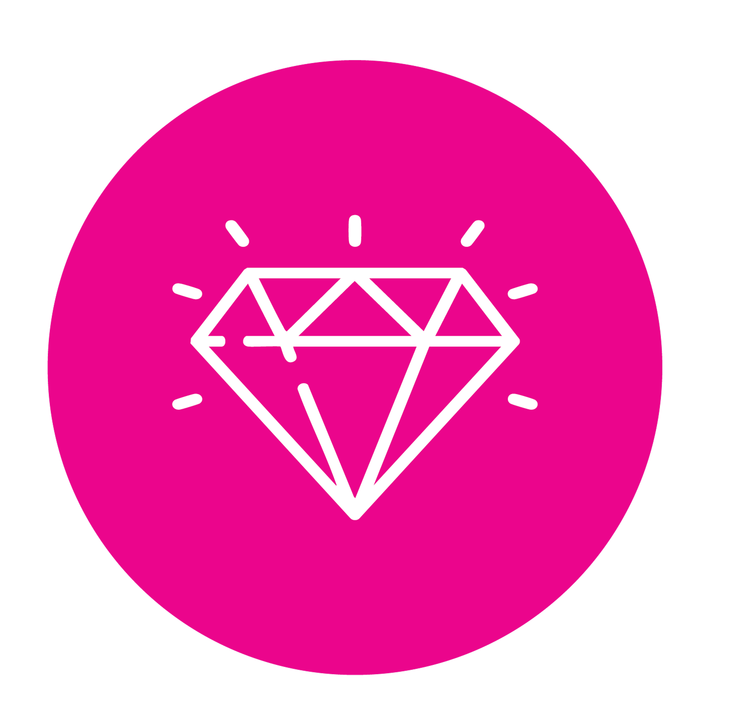  Memberikan efek kilau berlian