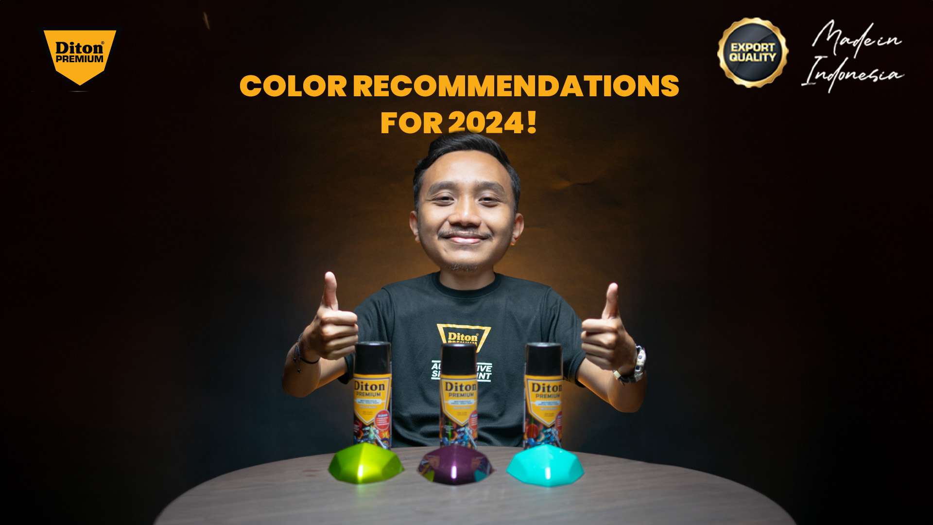 Ini Tren Warna Motor 2024 dari Diton Premium