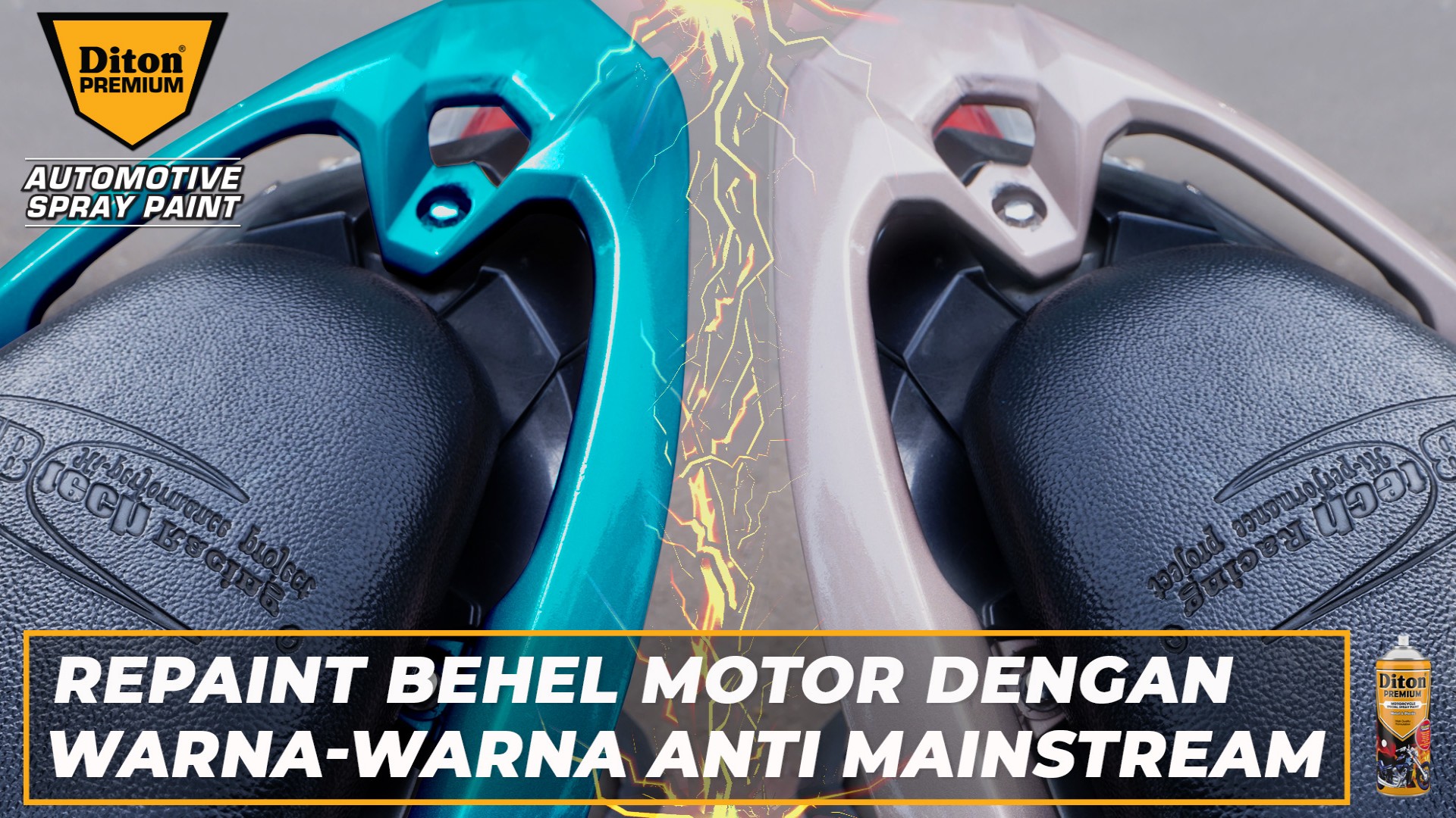 Repaint Behel Motor Dengan Warna-Warna Anti Mainstream