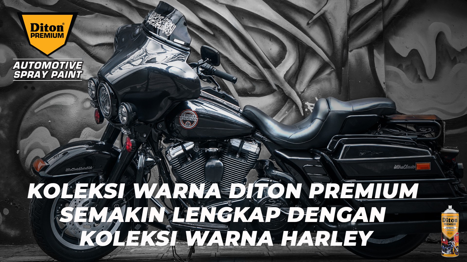 Koleksi Warna Diton Premium Semakin Lengkap dengan Koleksi Warna Harley