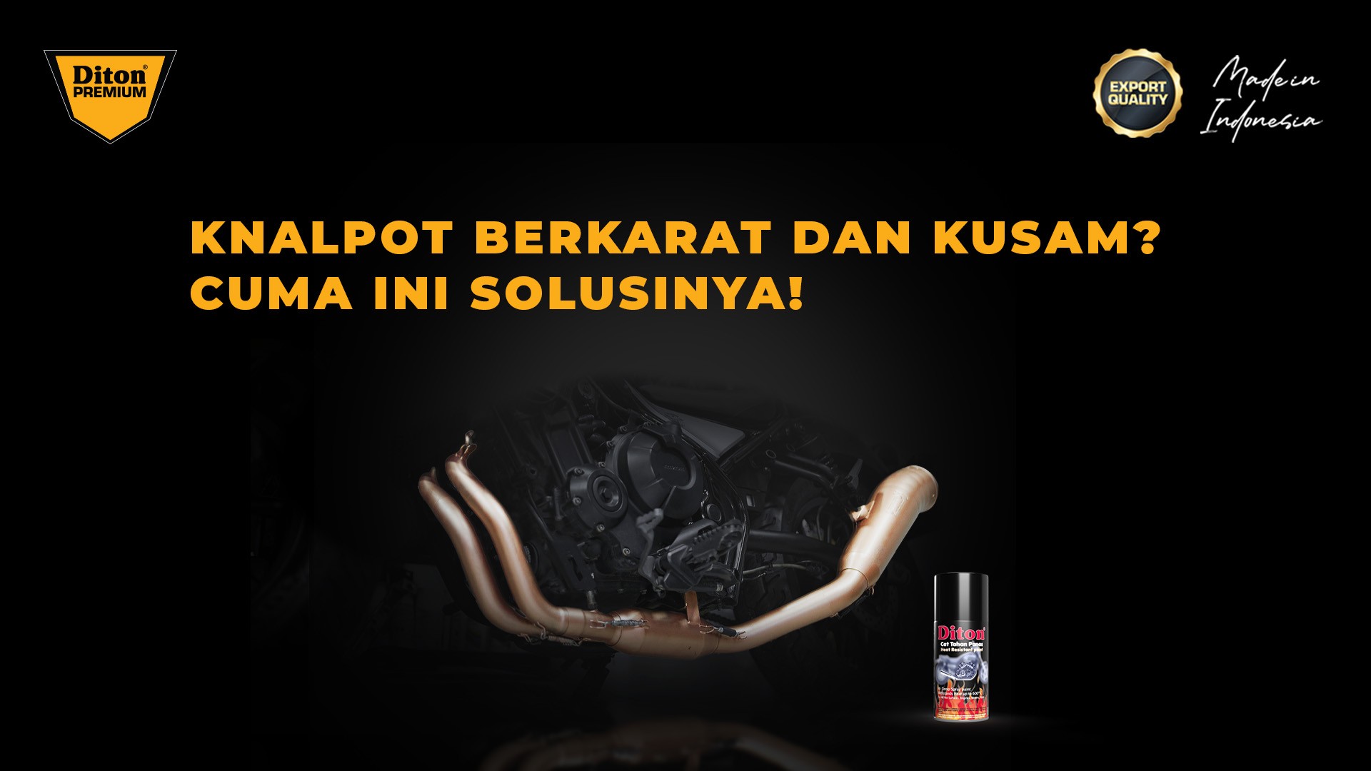 Kenalpot Berkarat dan Kusam? Cumi Ini Solusinya!