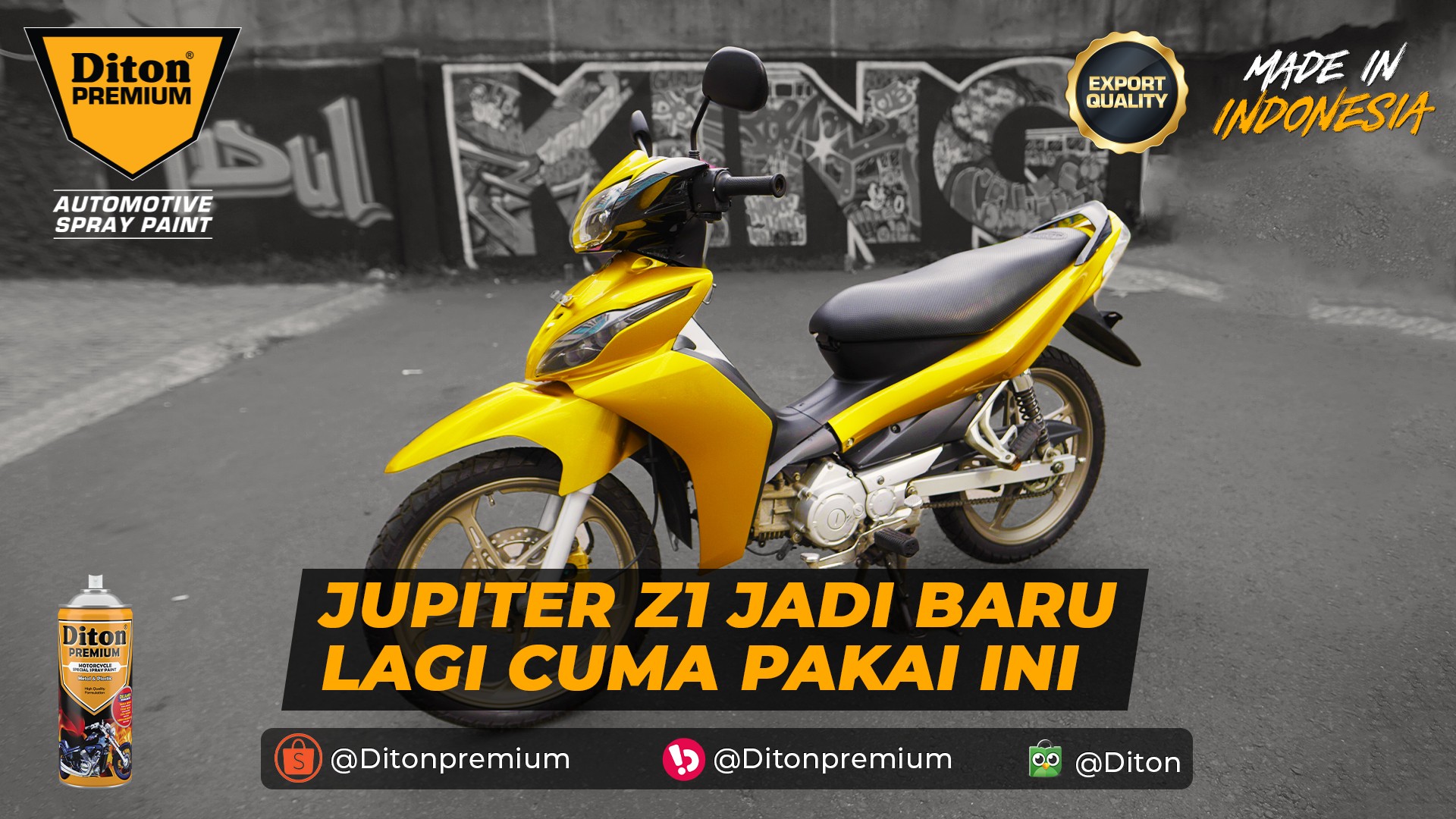 Jupiter Z1 Jadi Baru Lagi Cuma Pakai Ini