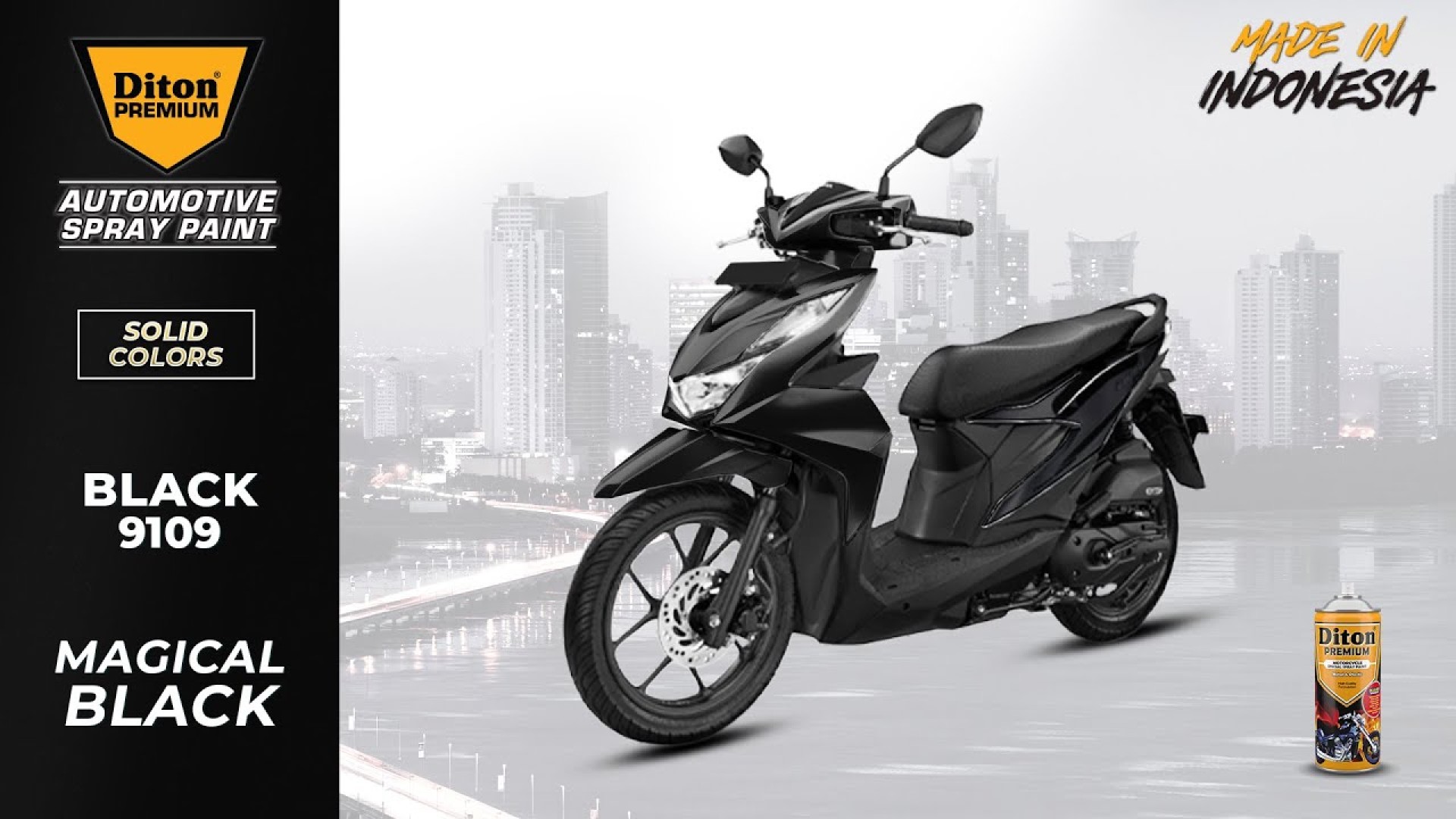 Diton Premium Menyediakan Paket Repaint Terjangkau Hitam Kilat!