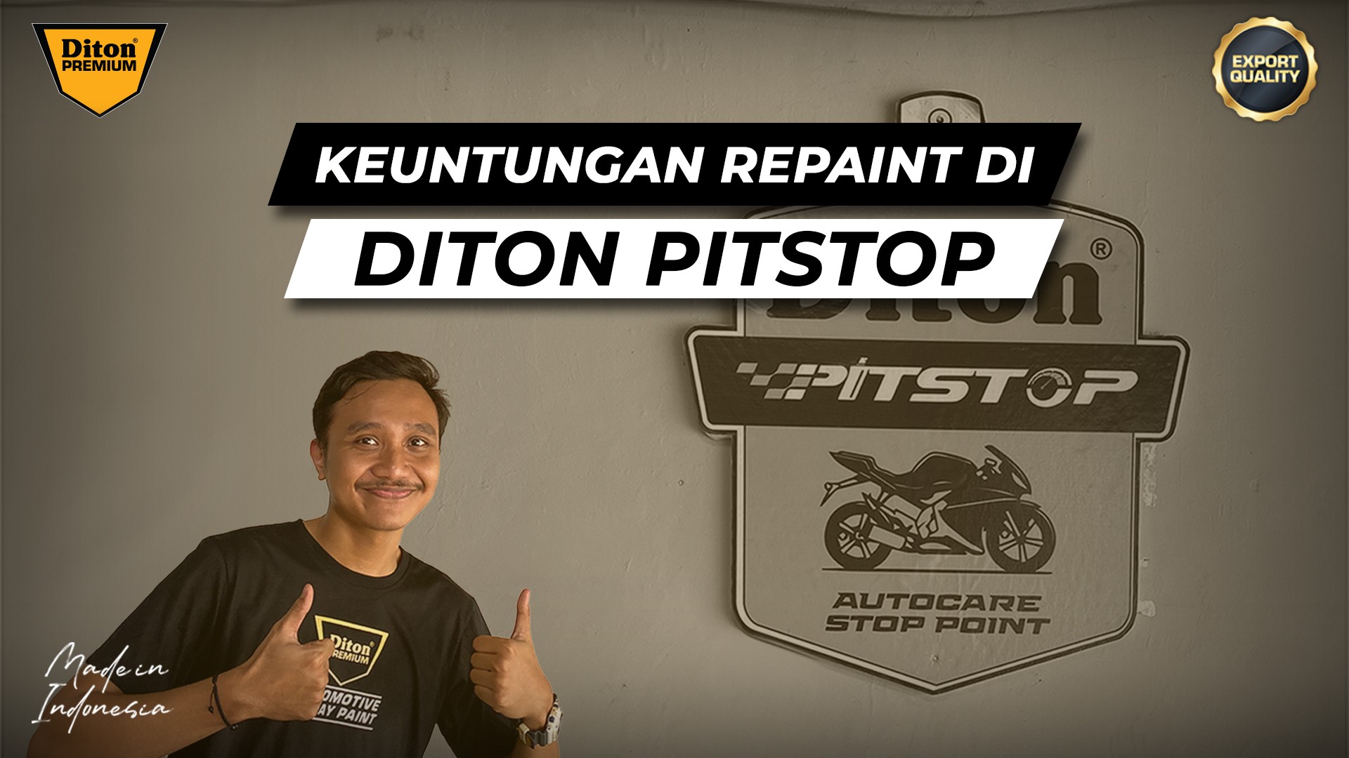 Paket Repaint Terjangkau di Diton Pitstop