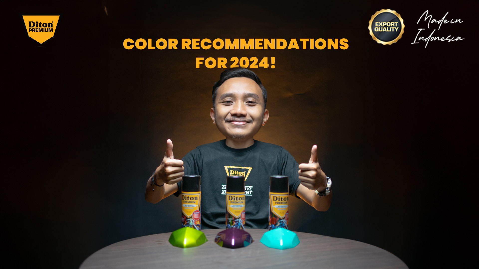 Ini Tren Warna Motor 2024 dari Diton Premium