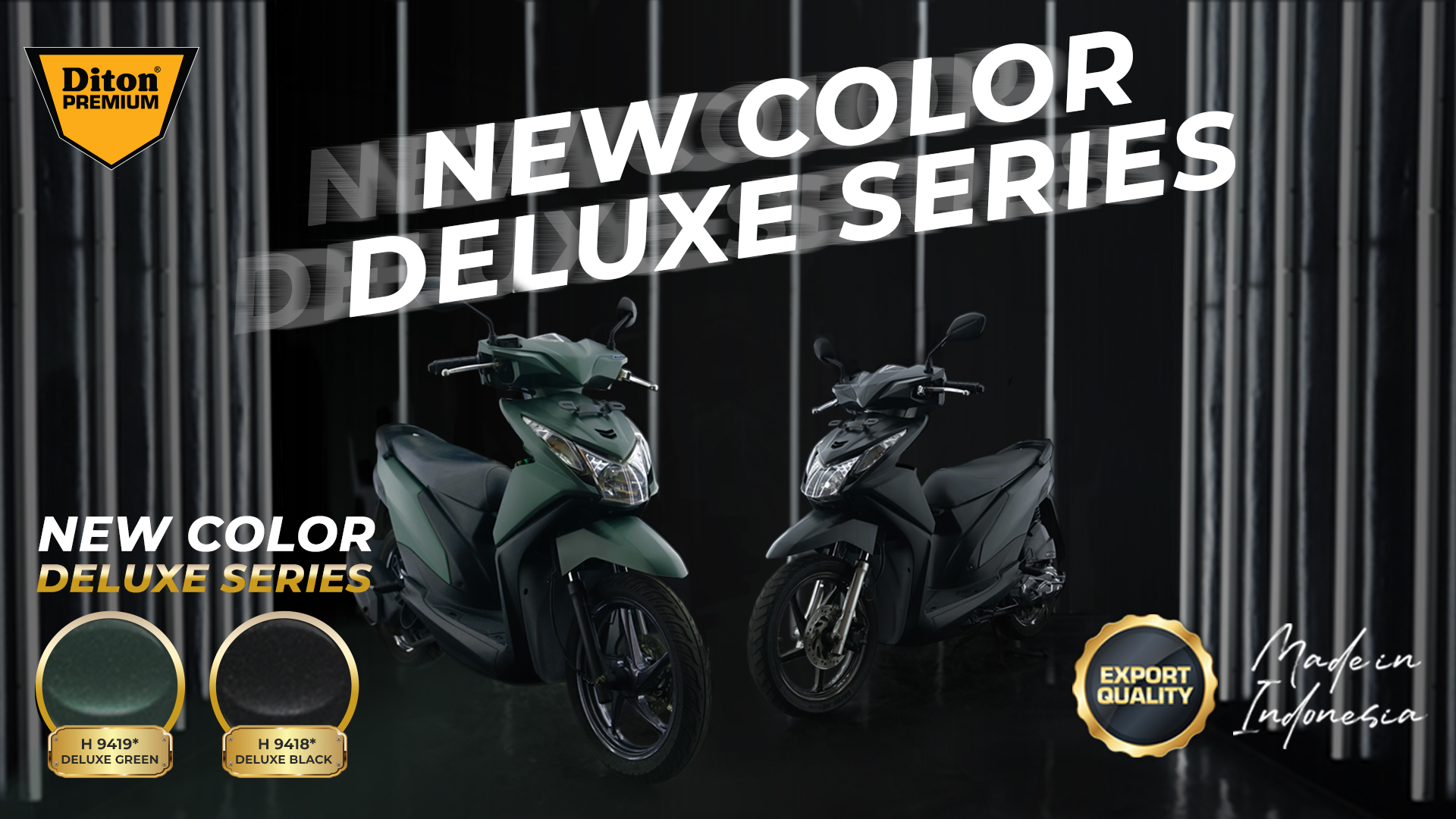 New color Deluxe Black dan Deluxe Green