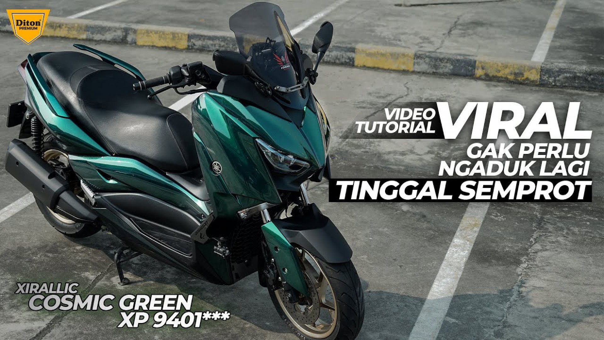 TUTORIAL XIRALLIC PREMIUM - COSMIC GREEN XP 9401*** | DITON PREMIUM