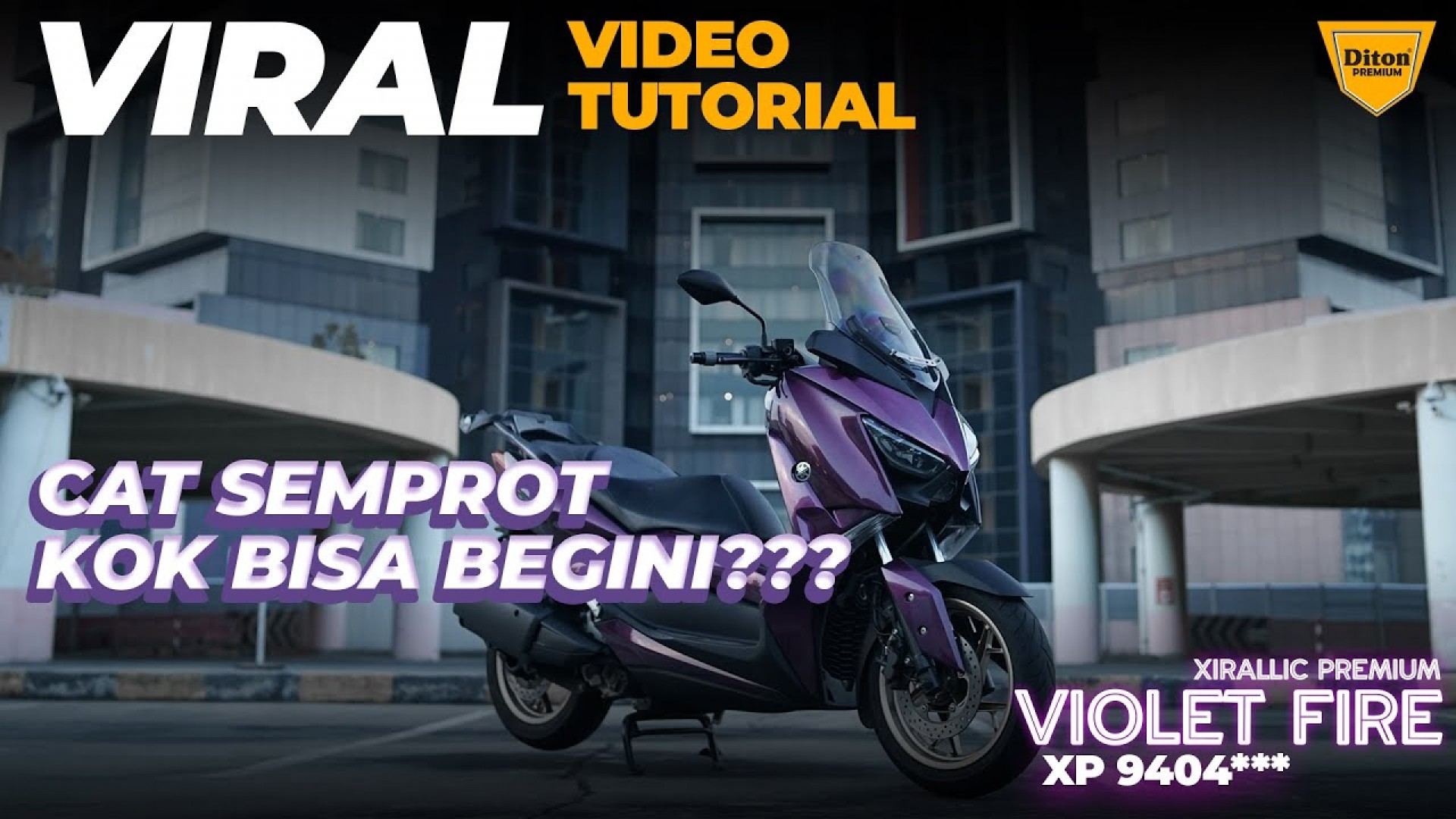 VIRAL TUTORIAL XIRALLIC PREMIUM VIOLET FIRE XP 9404***  | DITON PREMIUM