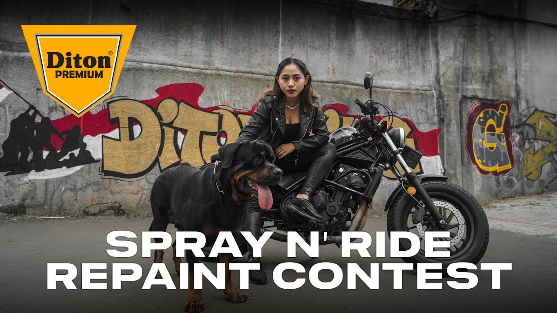 SPRAYNRIDE REPAINT CONTEST | DITON PREMIUM