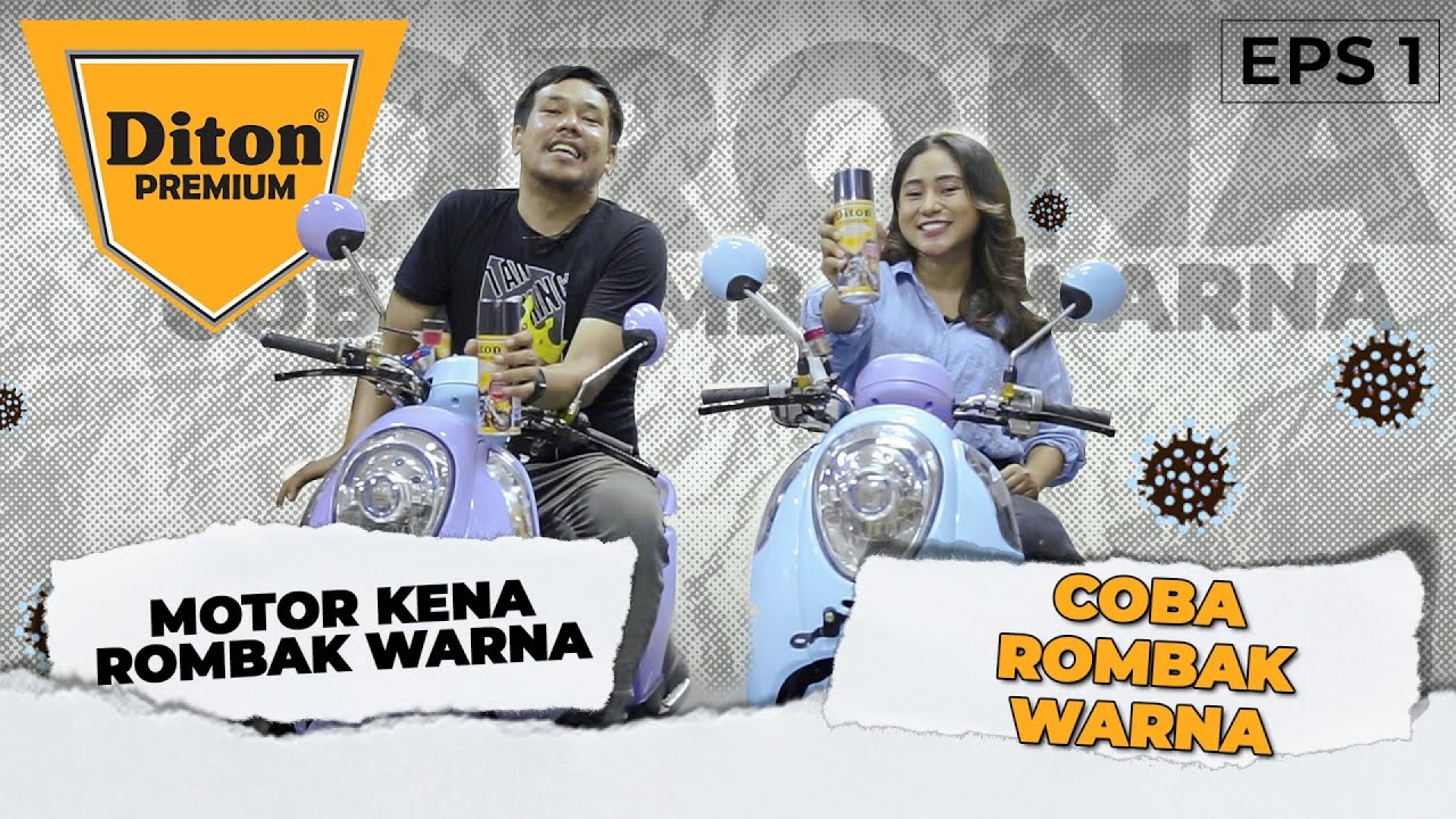 TAMPIL UNYU DENGAN SCOOPY TWO TONE PASTEL | CRN EPS 01