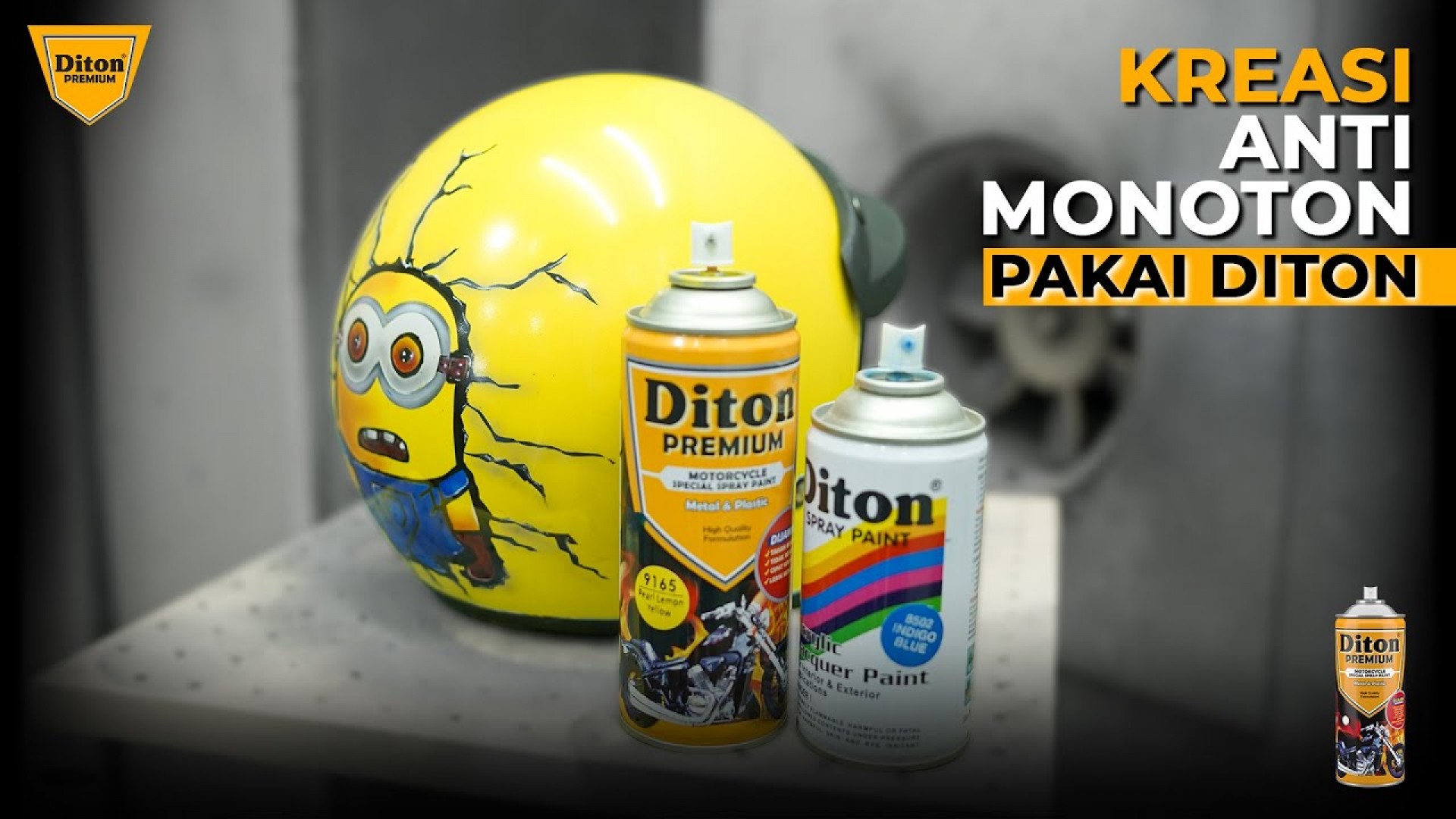 KREASI EPIK PERPADUAN 2 CAT SEMPROT TERBAIK | DITON PREMIUM