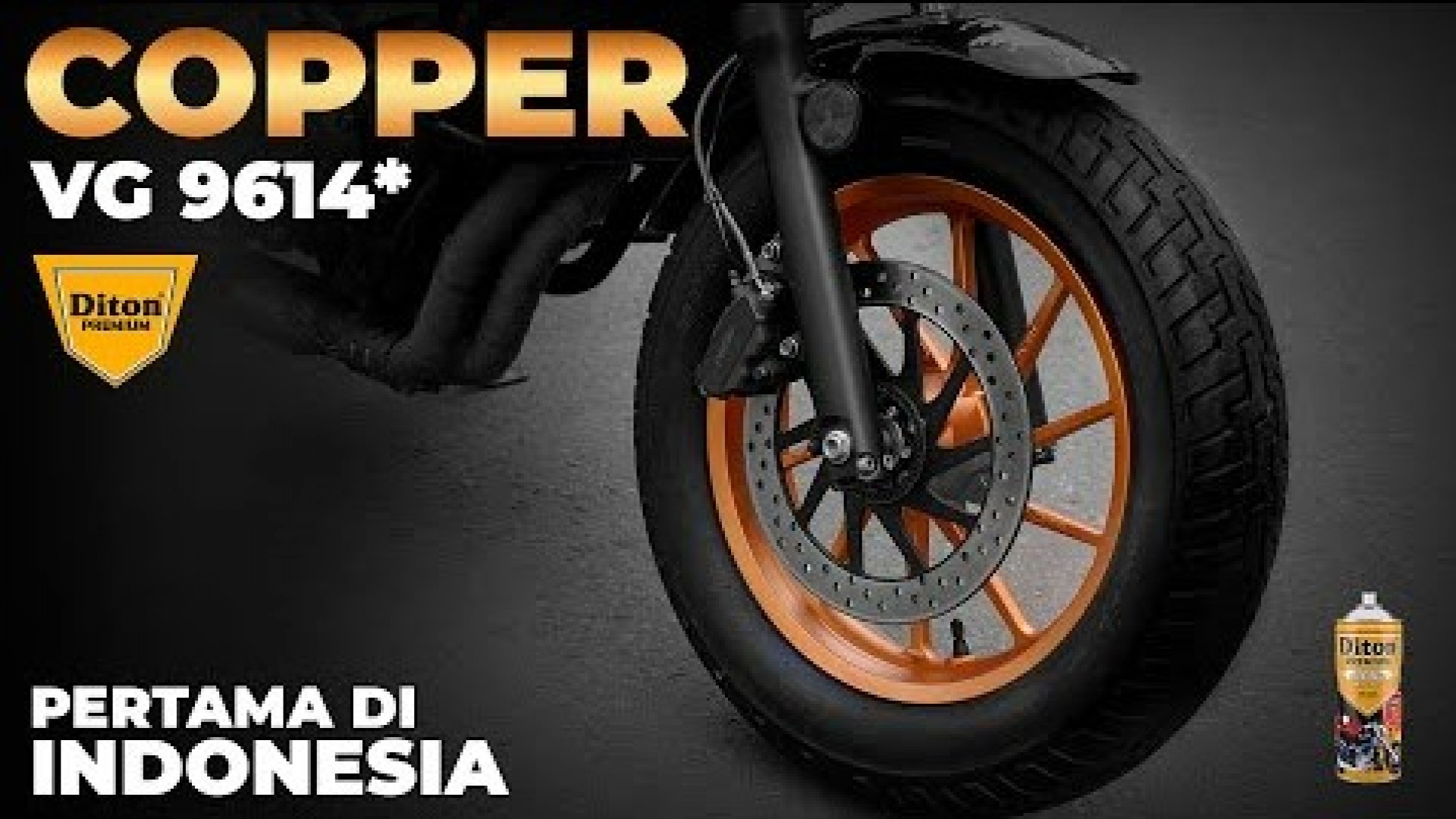 PERTAMA DI INDONESIA "COPPER 9614*" | DITON PREMIUM