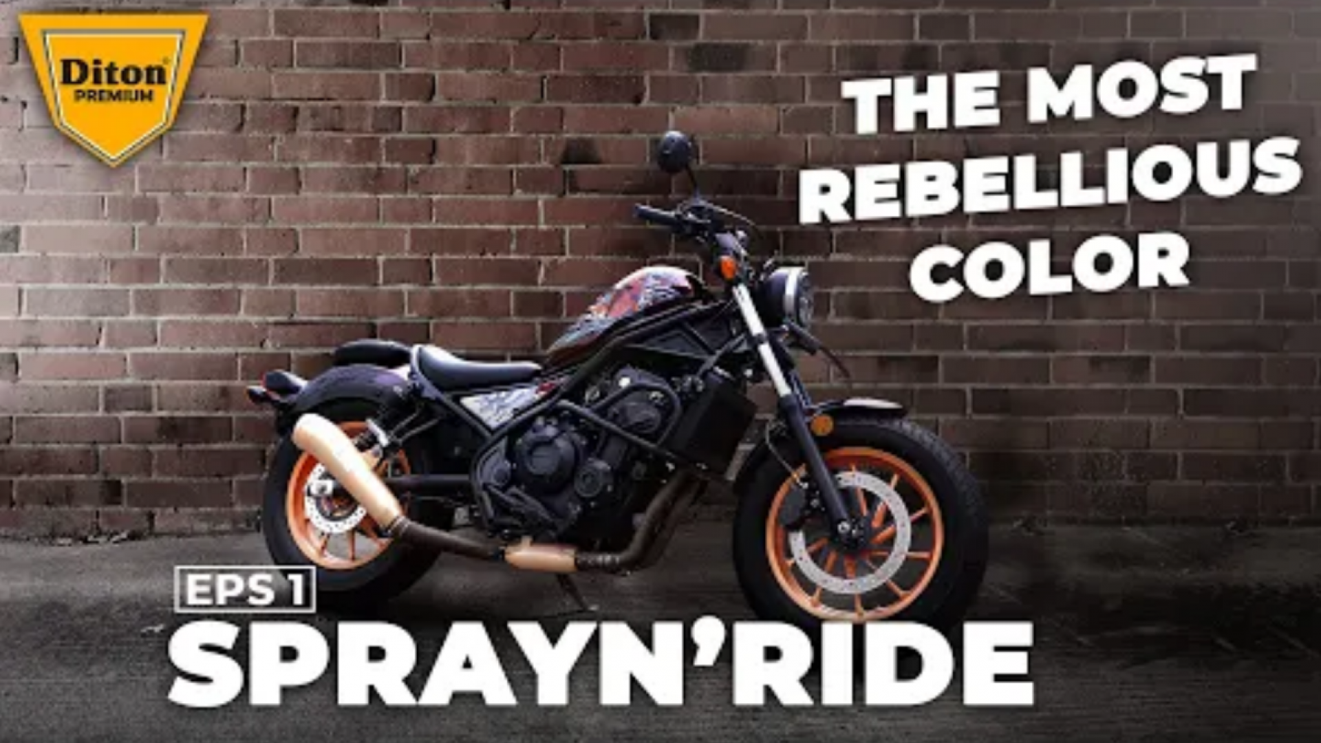 SPRAYN’RIDE | PERPADUAN WARNA EPIC VIRAL 2021 | DITON PREMIUM