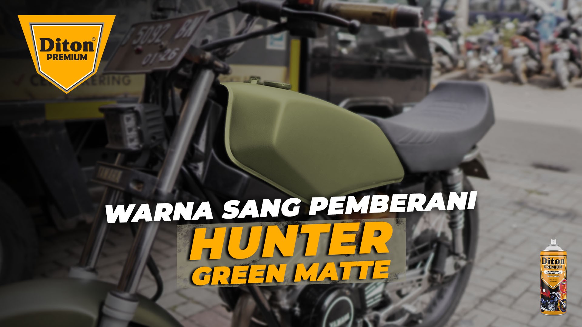WARNA SANG PEMBERANI UNTUK MOTOR LELAKI | DITON PREMIUM