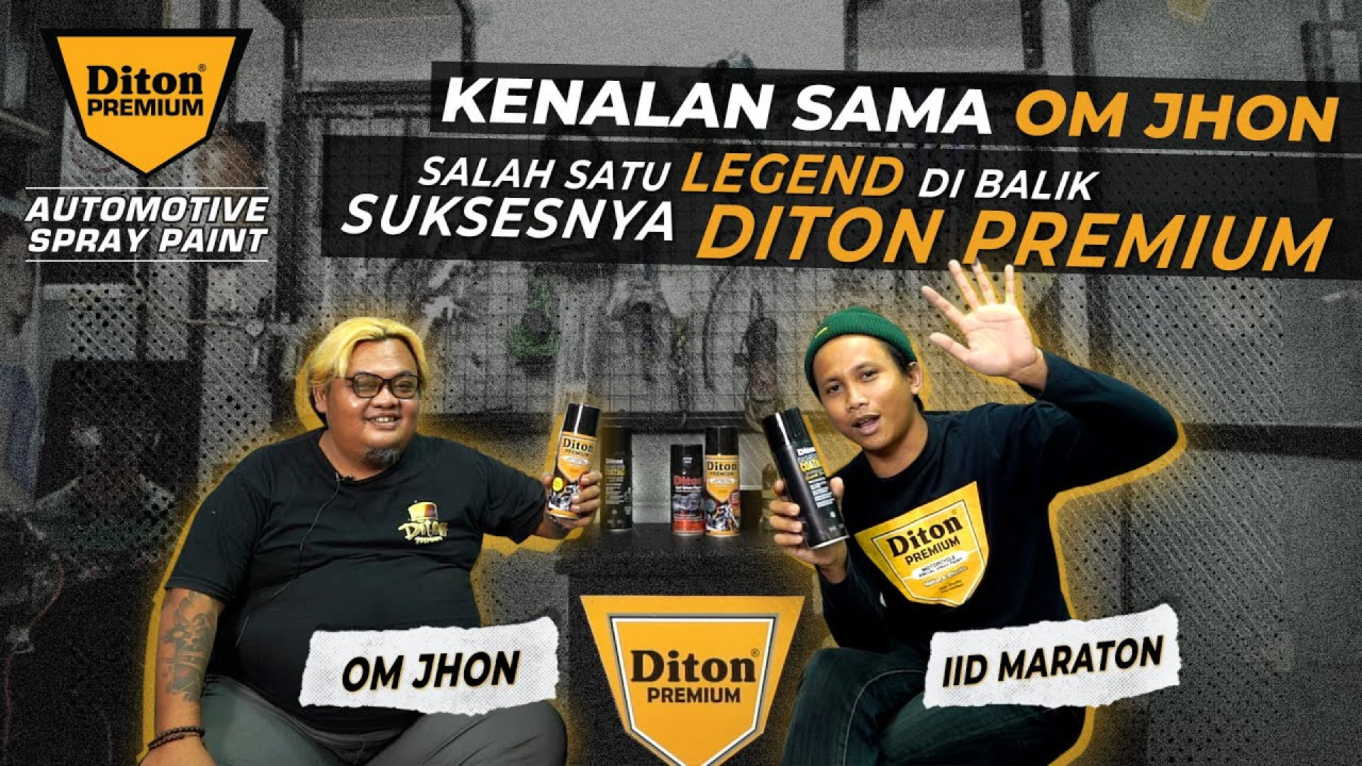 NGOBROL SEPUTAR DUNIA REPAINT OTOMOTIF BARENG OM JHON | DITON PREMIUM