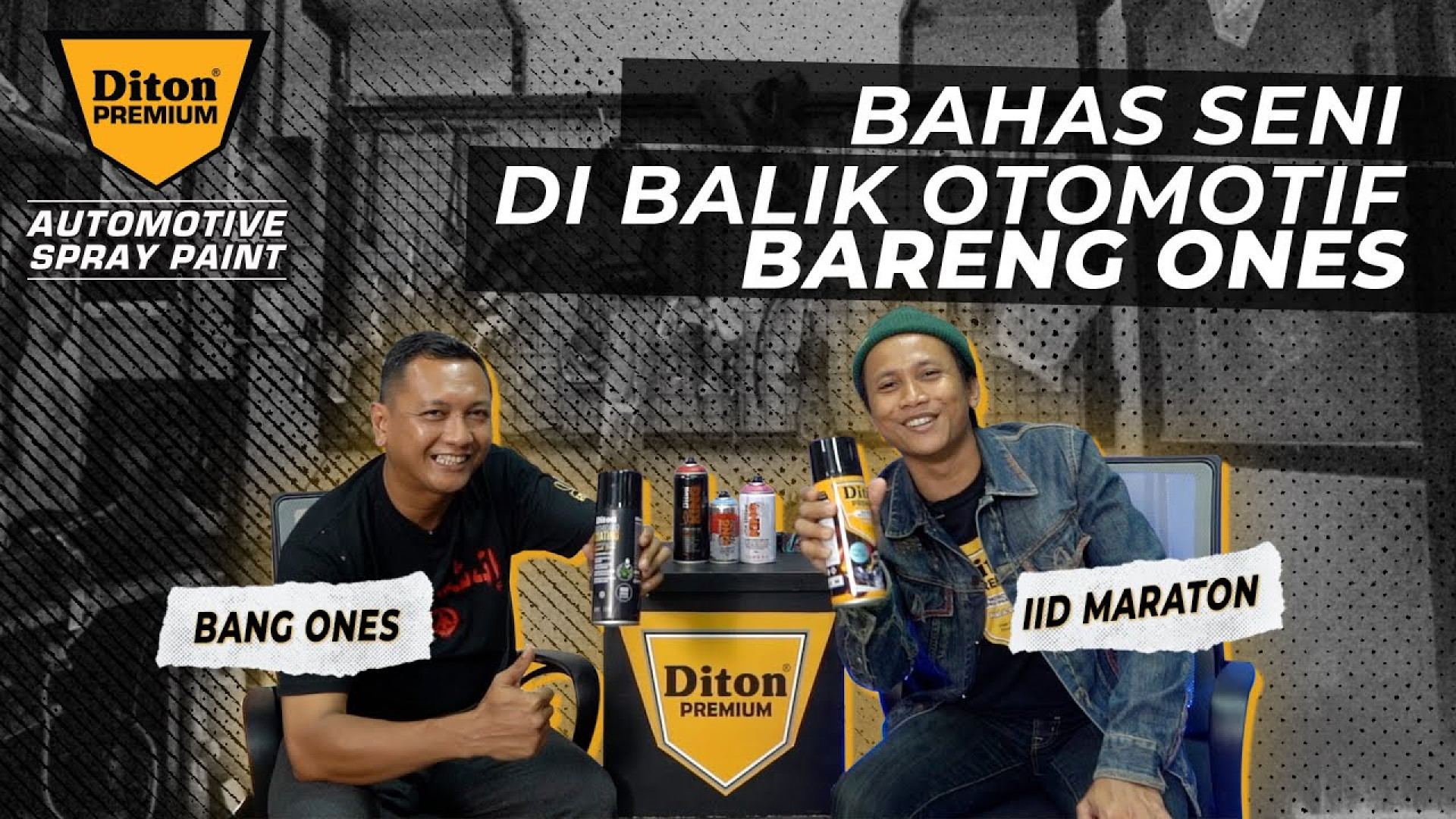 NGOBROLIN SERUNYA DUNIA MURAL DAN OTOMOTIF BARENG OM ONES🔥 | DITON PREMIUM