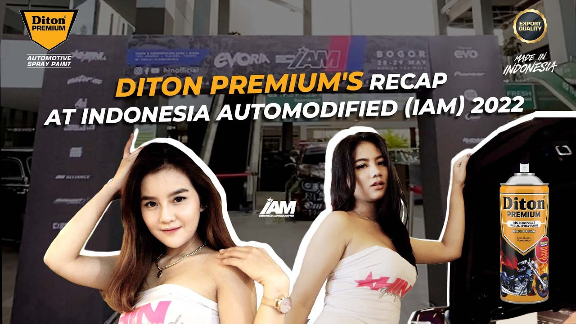 DITON PREMIUM AT INDONESIA AUTOMODIFIED (IAM) MOTOR EX 2022 | DITON PREMIUM